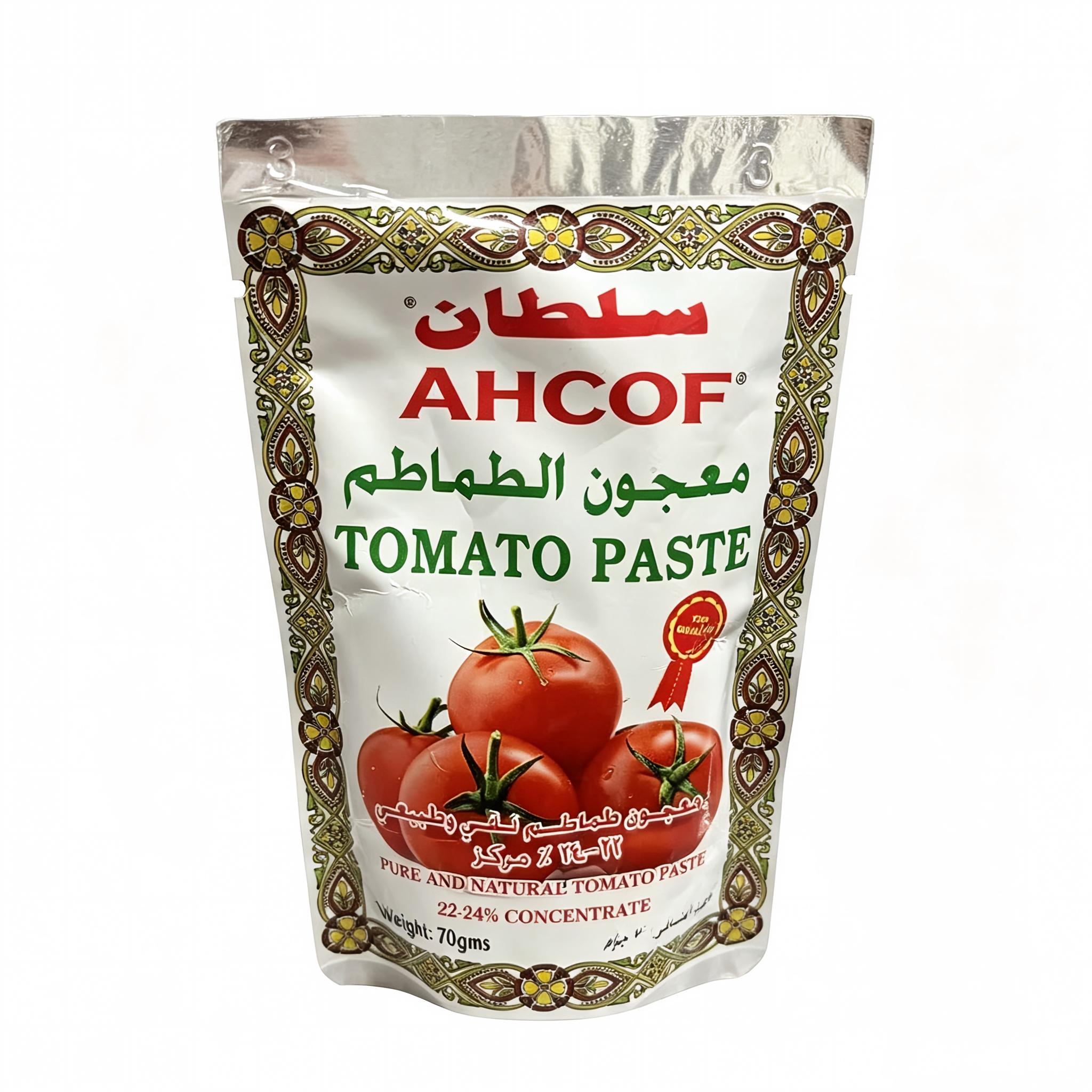 stand up pouch tomato paste