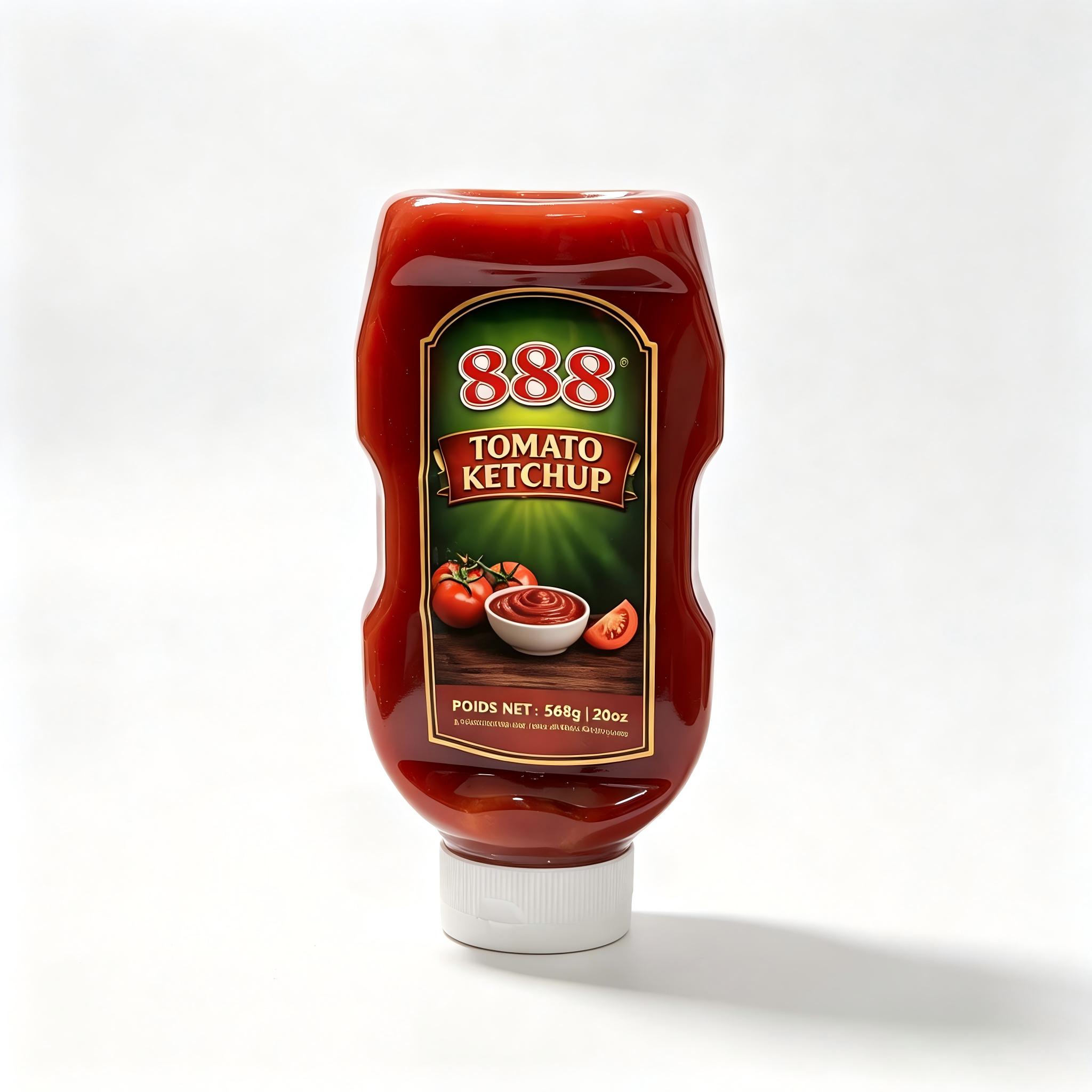 568g Tomato Ketchup Squeeze Bottle