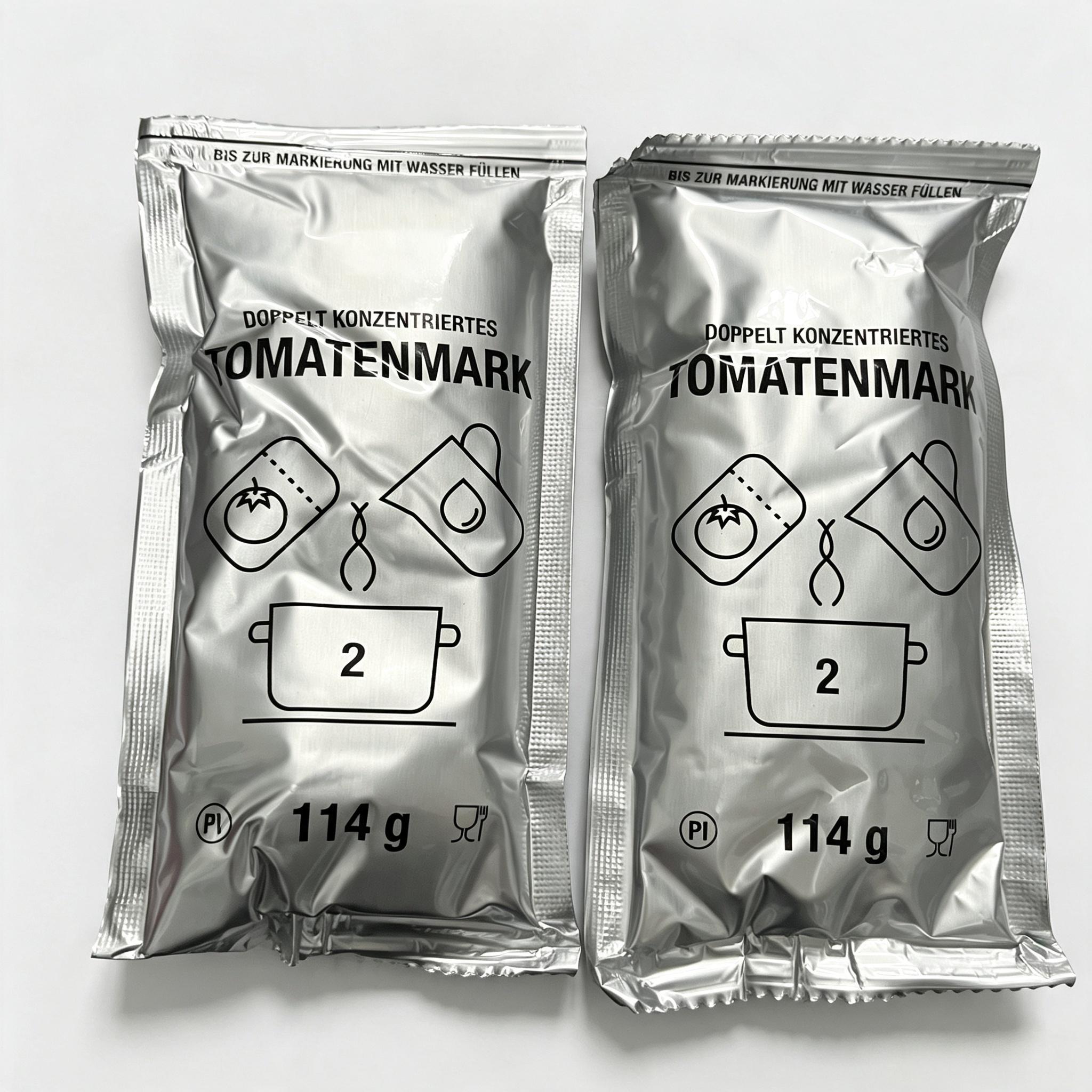 Private Label Instant Pasta Tomato Sauce Packet
