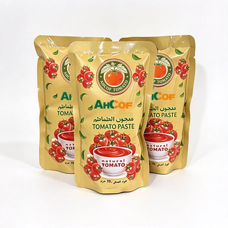 Bulk Tomato Paste Pouch Manufacturer