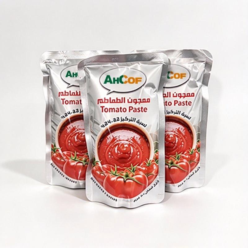 Custom Stand Up Pouch Tomato Paste